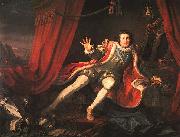 William Hogarth David Garrick as Richard III oil on canvas